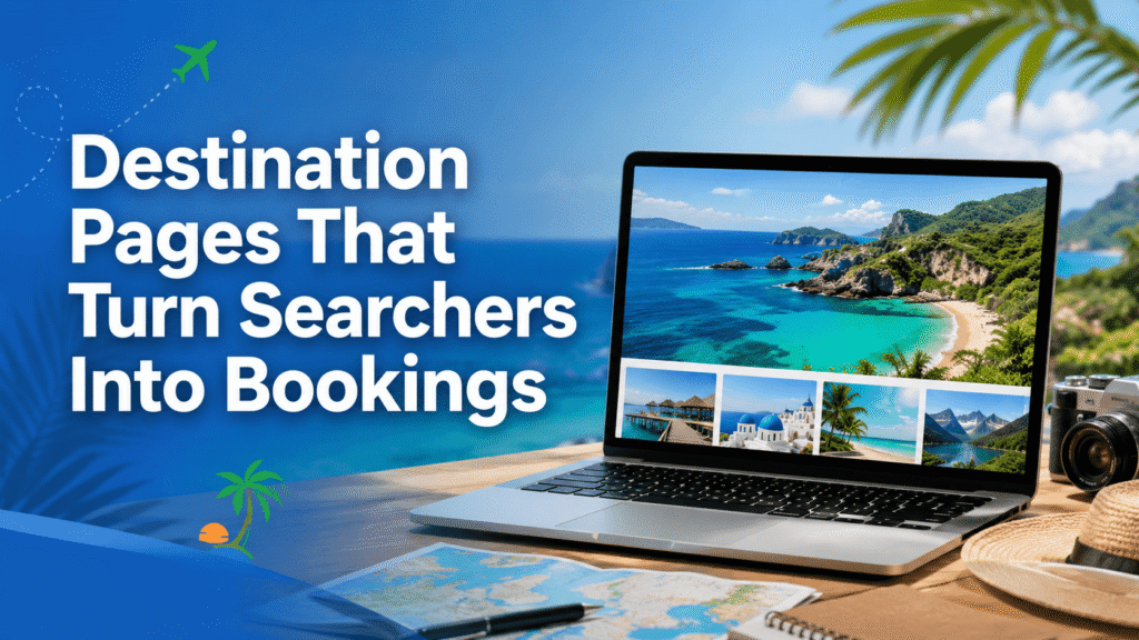 Destination Pages That Turn Searchers Into Bookings